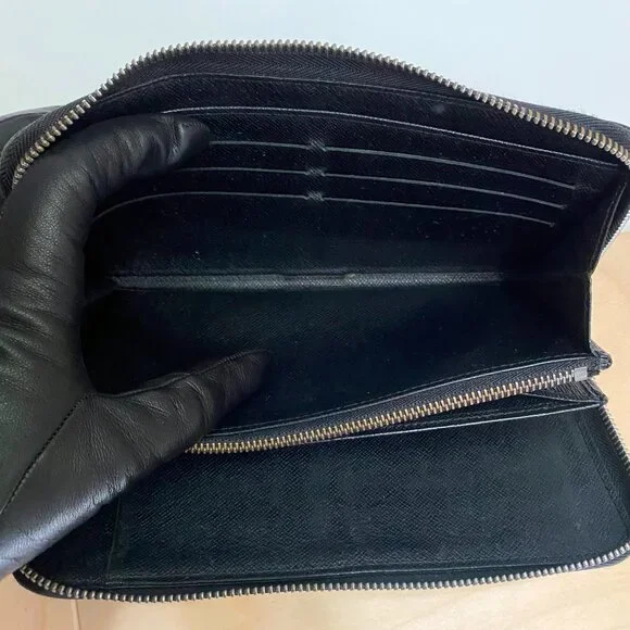 *CC Sale* 06 Vintage LV Black Epi Zippy Organizer Unisex SN0026 - Picture 5 of 13